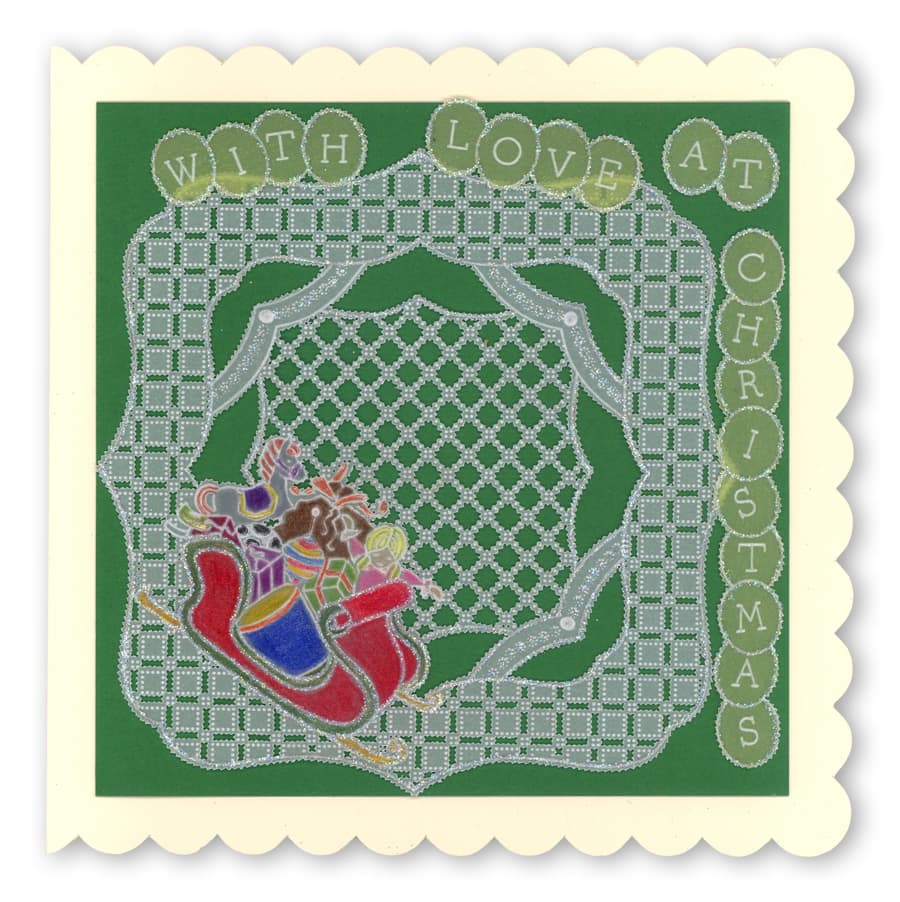 Twas the Night 8 - Toys A6 Square Groovi Baby Plate