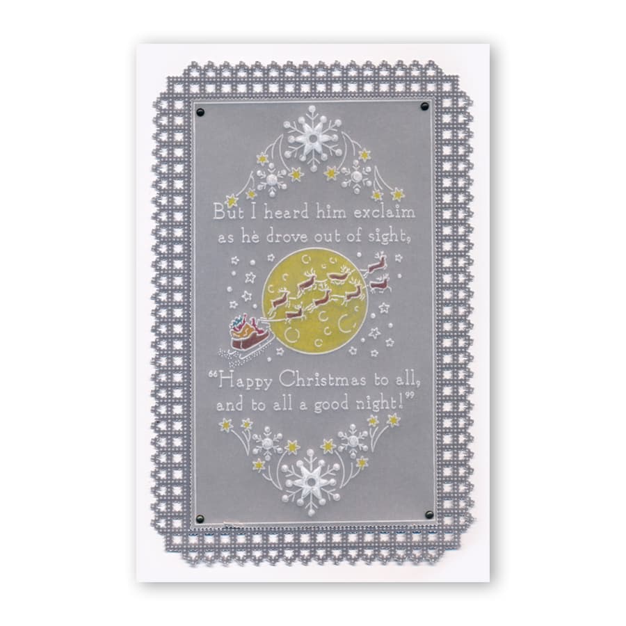 Twas the Night 11-15 A6 Square Groovi Plate Set