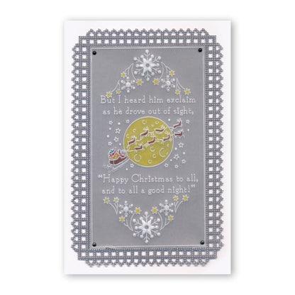 Twas the Night 11-15 A6 Square Groovi Plate Set