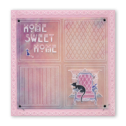 Twas the Night 13 - Chair A6 Square Groovi Baby Plate