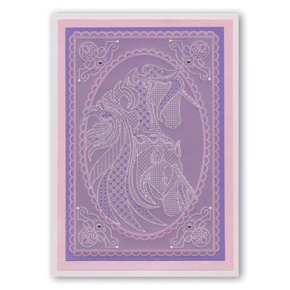 Unicorns A6 Groovi Plate