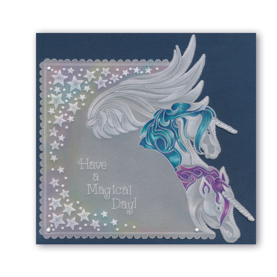 Unicorns A6 Groovi Plate