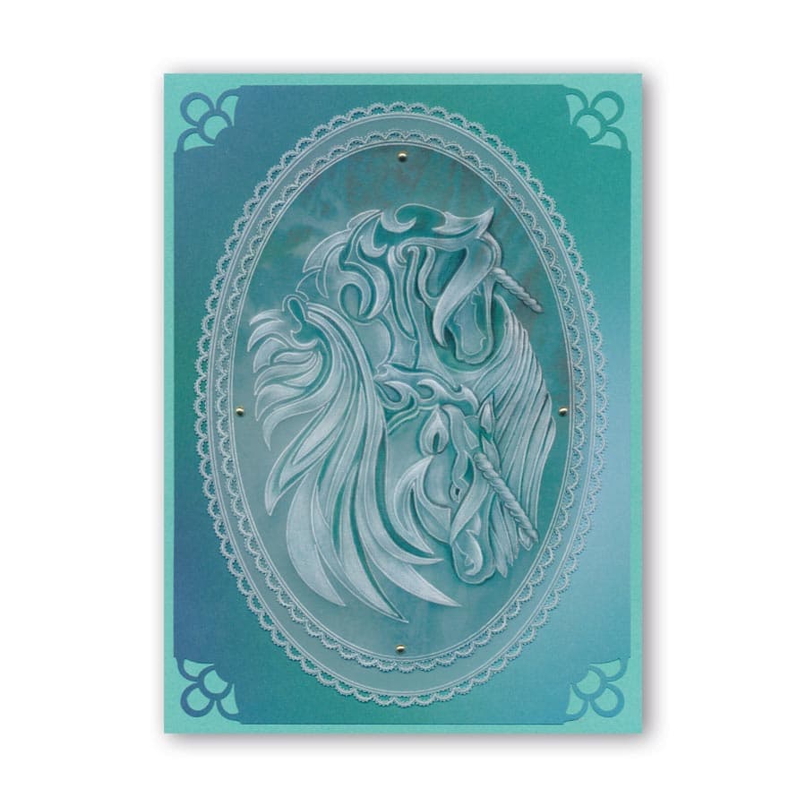 Unicorns A6 Groovi Plate