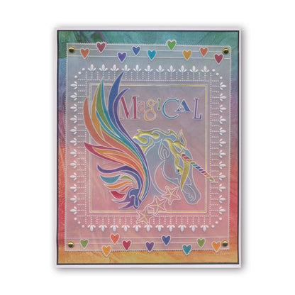 Unicorns A6 Groovi Plate