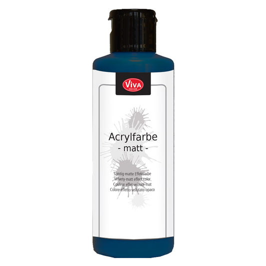Viva Decor Acrylic Matte Paint - Night Blue