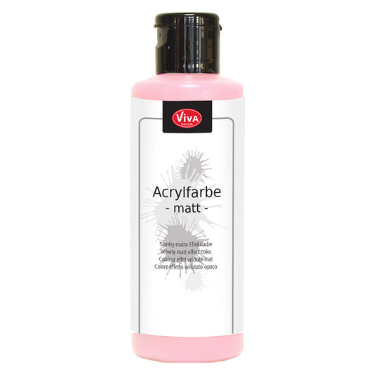Viva Decor Acrylic Matte Paint - Rose