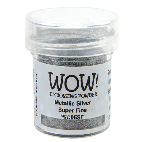 Embossing Powder Super Fine 15ml - Metallic Silver