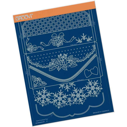 Linda's It's a Wrap! Part 2 - Envelope A4 Groovi Plate