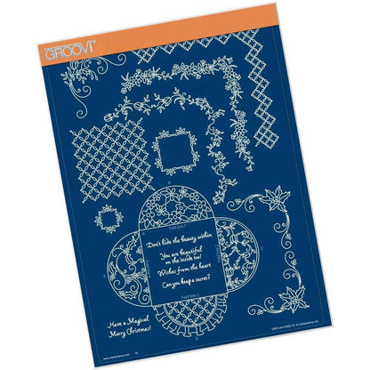 Linda's It's a Wrap! Part 2 - Pretty Pocket A4 Groovi Plate