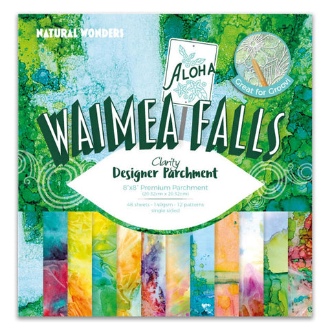 Waimea Falls Designer Parchment Pack 8" x 8"