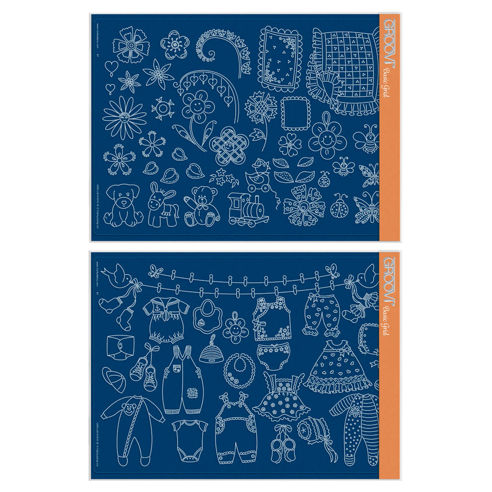 Linda's Children's Accessories & Washing Line A4 Groovi Pair