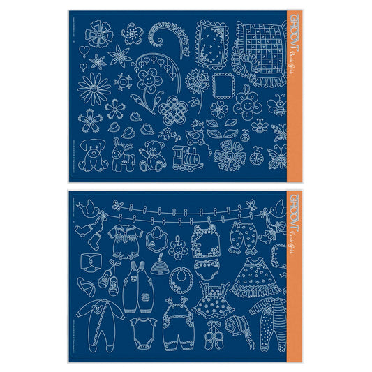 Linda's Children's Accessories & Washing Line A4 Groovi Pair