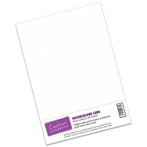 Watercolour Card A4 (Pack of 15)