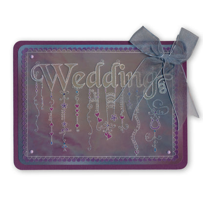 Linda's Wedding Dangles A5 Groovi Plate