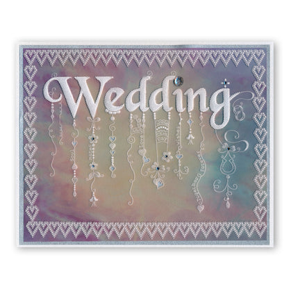 Linda's Wedding Dangles A5 Groovi Plate