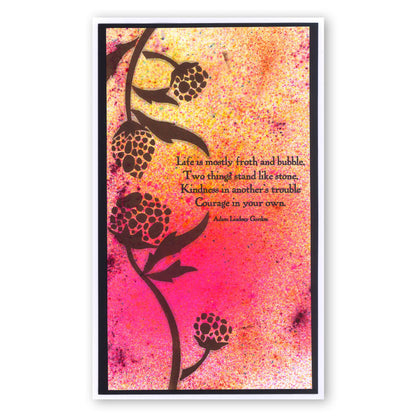 Wild Grasses Stencil Set A5