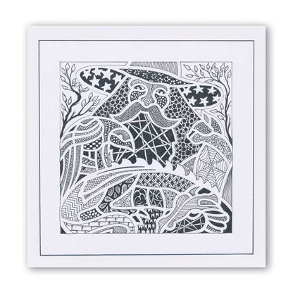 Merlin 7" x 7" Stencil Collection