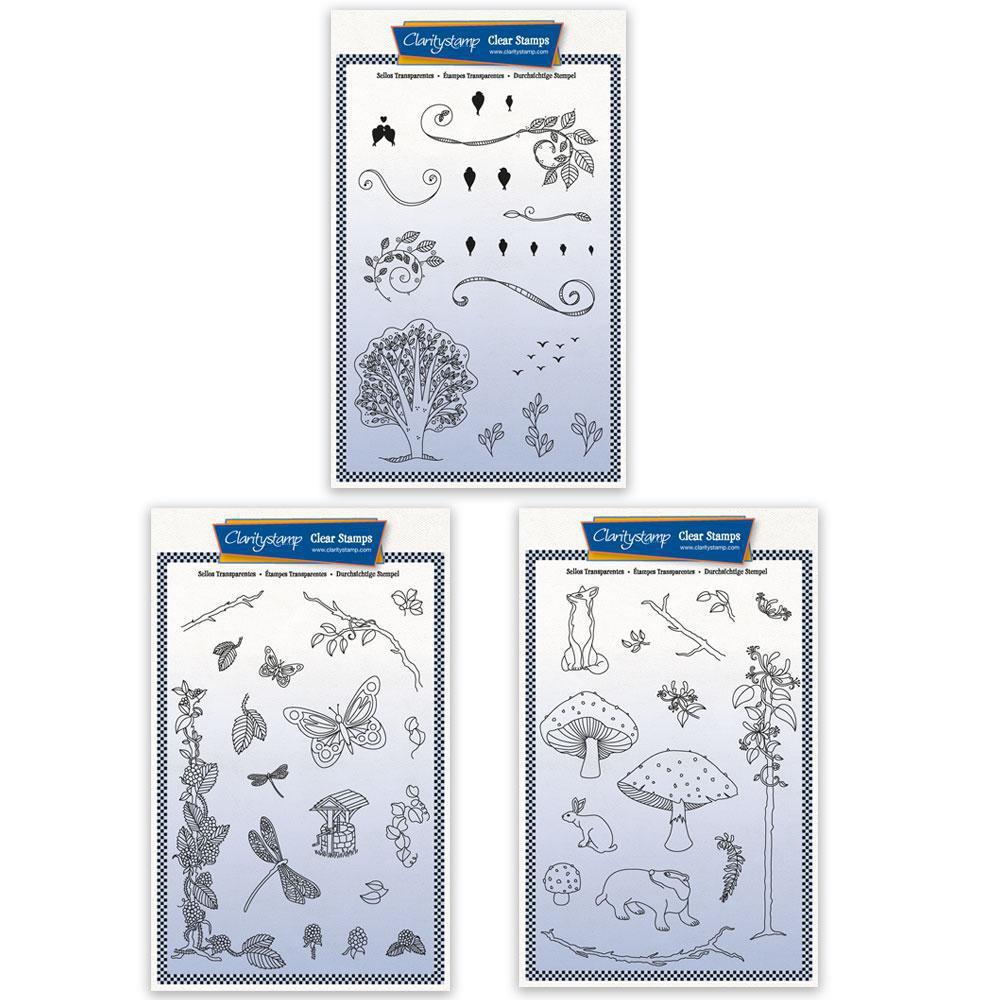 Barbara's SHAC Woodland A5 Stamp & Mask Collection