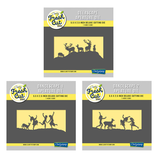 Woodland Scene Aperture Fresh Cut Die Collection