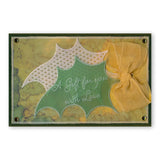Holly Leaf Outline A6 Square Groovi Baby Plate