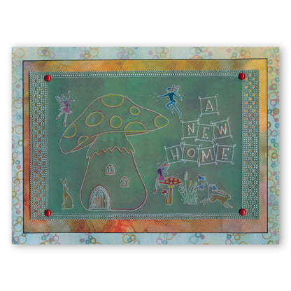 Woodland Quartet & Spacer A6 Square Groovi Plate Set