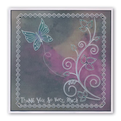 CLEARANCE Surprise & How Kind Mini Word Chains Groovi Border Plate