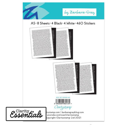 Barbara's Words Sticker Collection