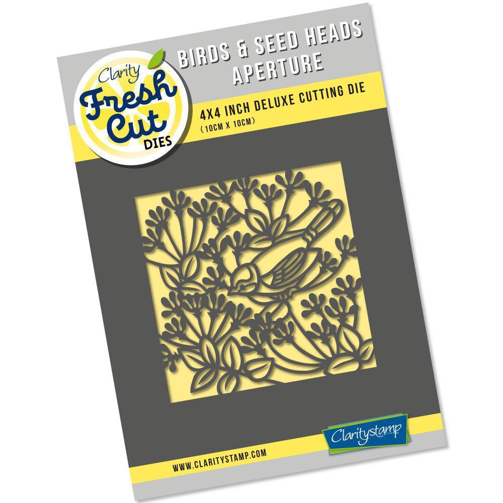 Birds & Seed Heads Aperture Clarity Fresh Cut Die