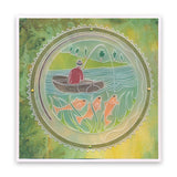 Fisherman Round A5 Square Groovi Plate