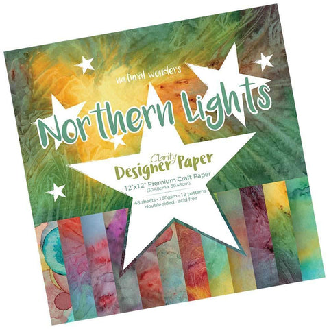 Northern Lights Designer Paper Pack 12" x 12"