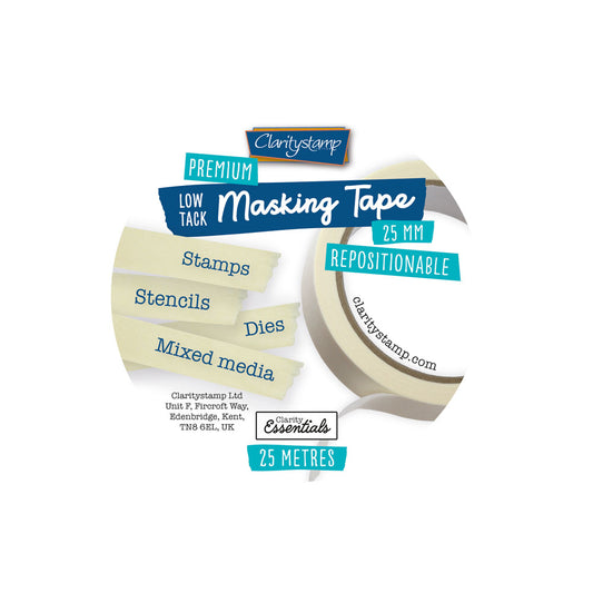 Clarity Low Tack Masking Tape