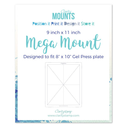 9" x 11" Clarity Mega Mount