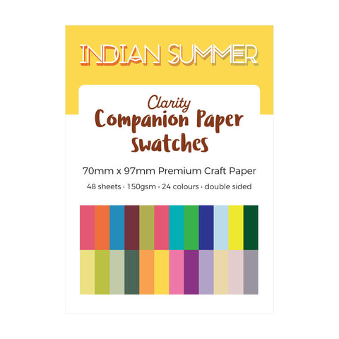 Indian Summer Companion Paper Swatches