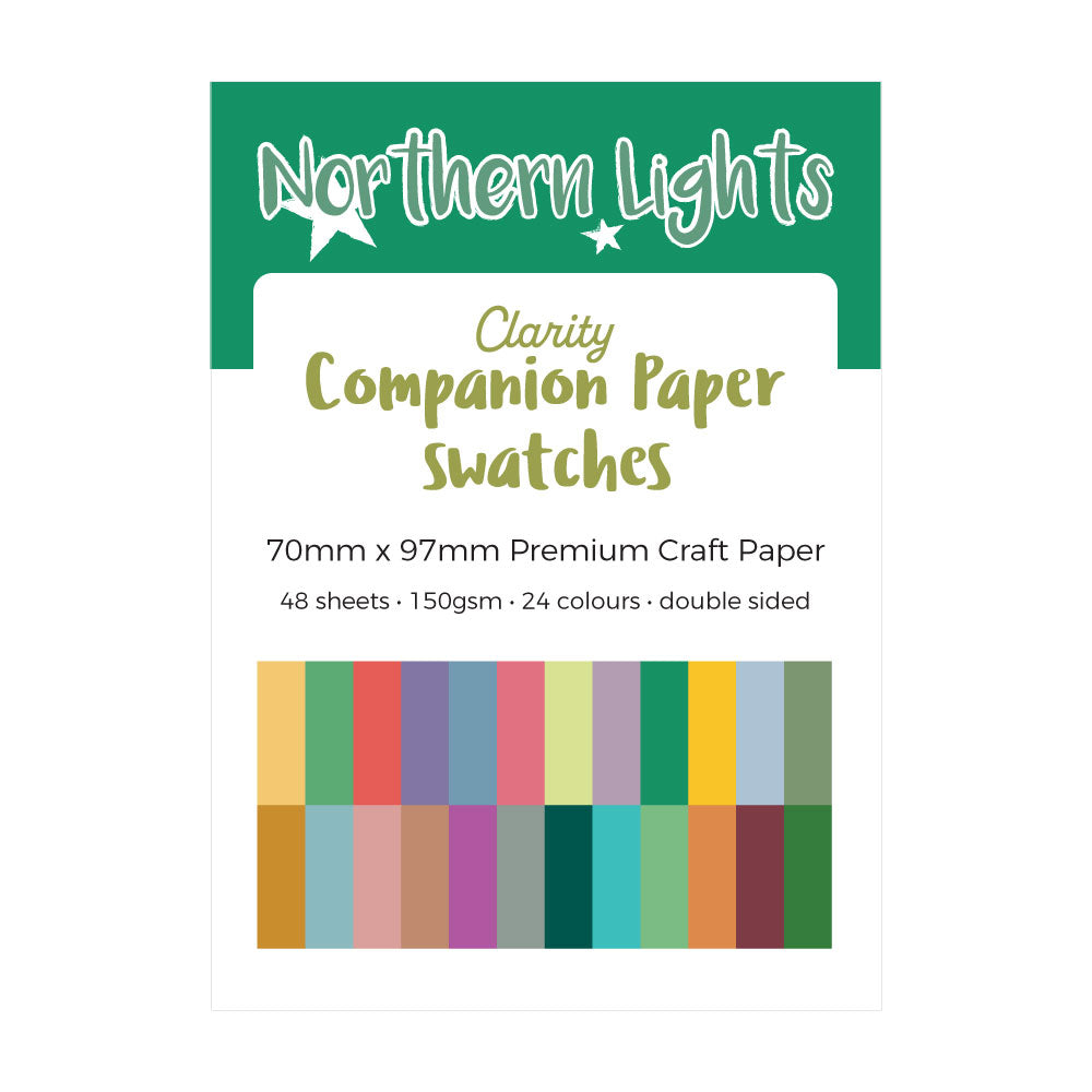 Northern Lights Companion Paper Swatches