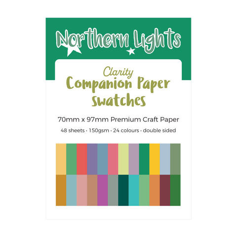Northern Lights Companion Paper Swatches