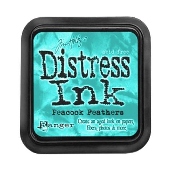 Distress Ink Pad - Peacock Feathers