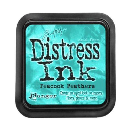 Distress Ink Pad - Peacock Feathers