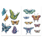 Cherry's Butterflies & Moths Complete Collection A5 & A6 Groovi Plate Set