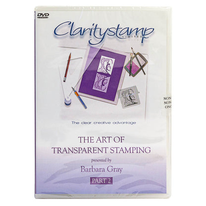 CLEARANCE The Art Of Transparent Stamping No. 2 DVD