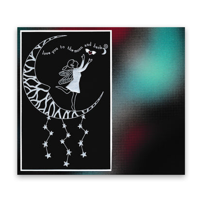 Fairy Night Round A5 Square Groovi Plate