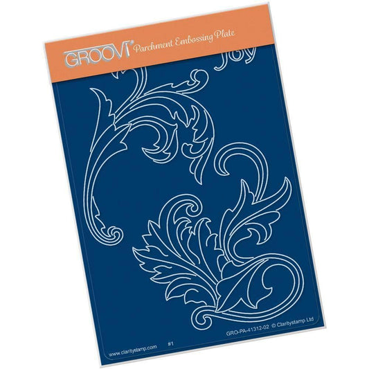 Joy Filigree Swirls A6 Groovi Plate