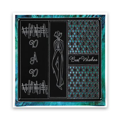 Framework Rectangles A4 Square Groovi Plate