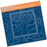 Panoramic - One Tree A5 Square Groovi Plate