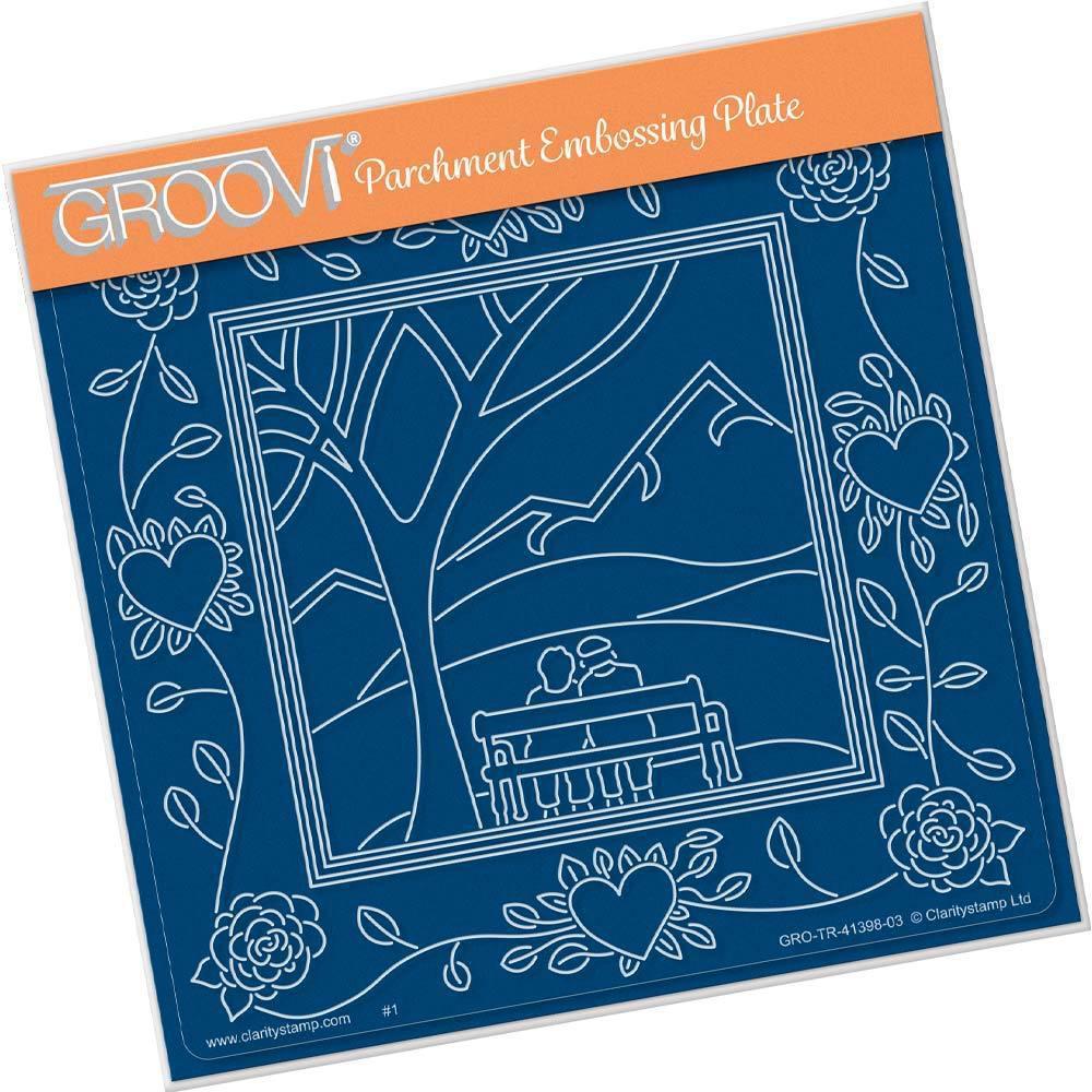 Panoramic - Vista A5 Square Groovi Plate