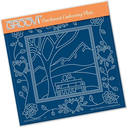 Panoramic - Vista A5 Square Groovi Plate