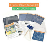 Mini Groovi Starter Kit + Butterfly Wreath A6 Square Plate