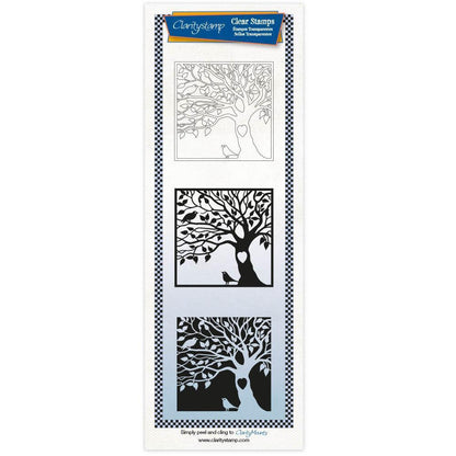 The Happy Couple - Three Way Overlay A4 Slim Stamp Set