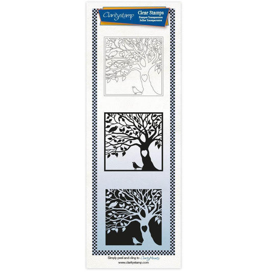 The Happy Couple - Three Way Overlay A4 Slim Stamp Set