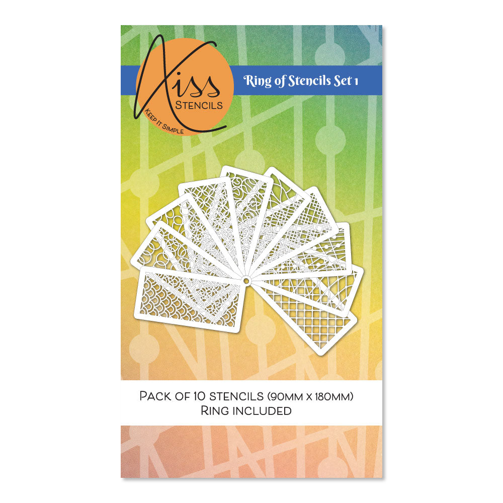 KISS Ring of Stencils Set 1