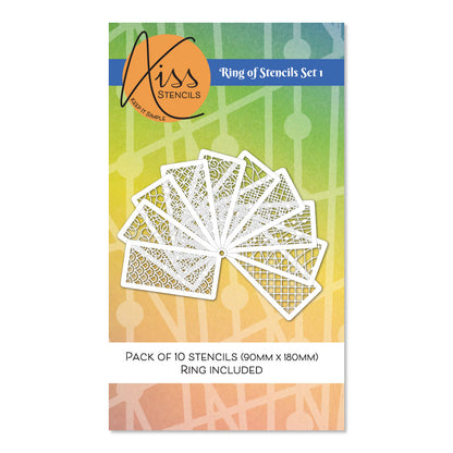 KISS Ring of Stencils Set 1